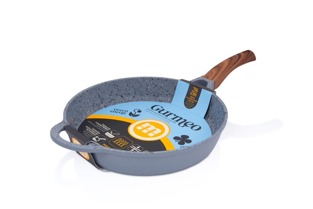 Metalac Tigaie Tigaie Metalac T04069 | 28cm, Aluminiu, Maner Auxiliar, Gurmeo