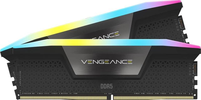 Corsair Memorie RAM Memorie RAM Corsair Vengeance RGB CMH16GX5M2B5200C40 | 16GB, DDR5, 5200MHz, Black
