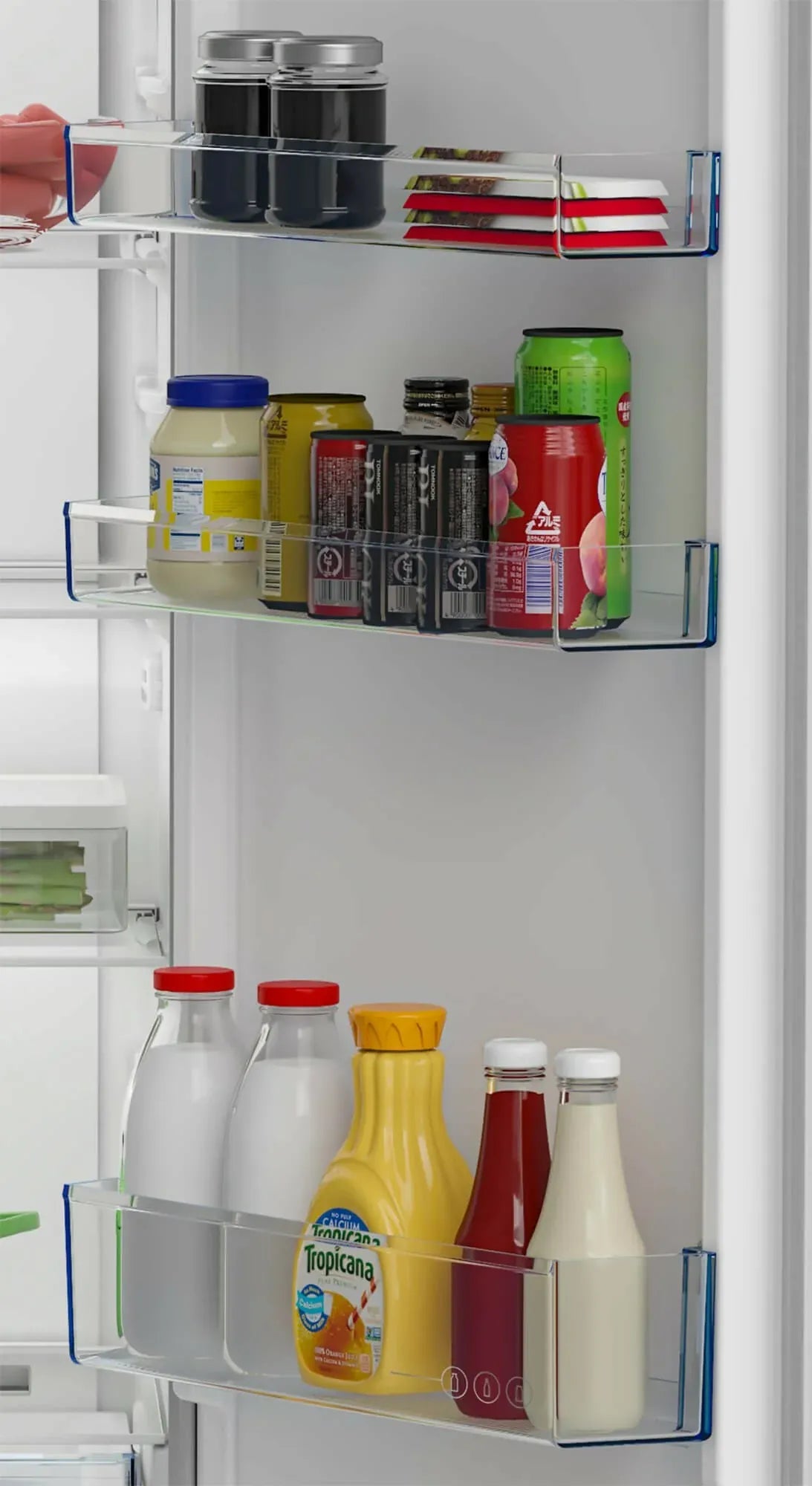 Beko Frigider Frigider Beko B1RMLNE444XB | 365L, NoFrost, Clasa E, LED, Argintiu, 59.7x70.9x186.5cm