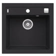 PC-Doc.ro Chiuveta bucatarie Chiuveta Alveus Formic 20 A91 1107890 | 1 cuva, 520x510mm, granit, negru carbon