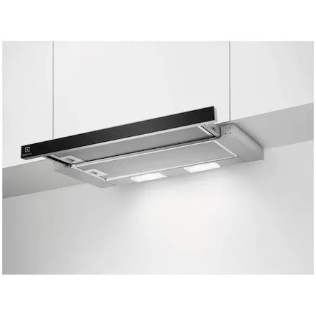 Electrolux Hota incorporabila telescopica, LFP316FB, 1 motor, 370 m3/h, L 60 cm, negru