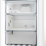 BEKO Combina frigorifica Beko, 316l, Clasa C, No Frost, Compresorul ProSmart Inverter, Display, AeroFlow, HarvestFresh, Metal look