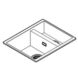 Grohe Chiuveta bucatarie Chiuveta Grohe K500 31648AP0 | 555x460mm, 2 Boluri, Granit Negru