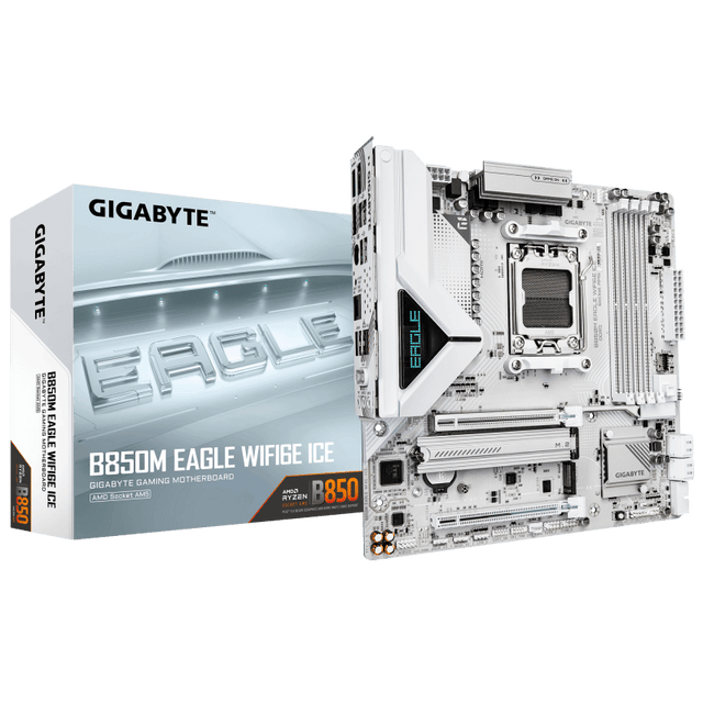 GIGABYTE Placa de bază Gigabyte B850M EAGLE WIFI6E ICE AM5