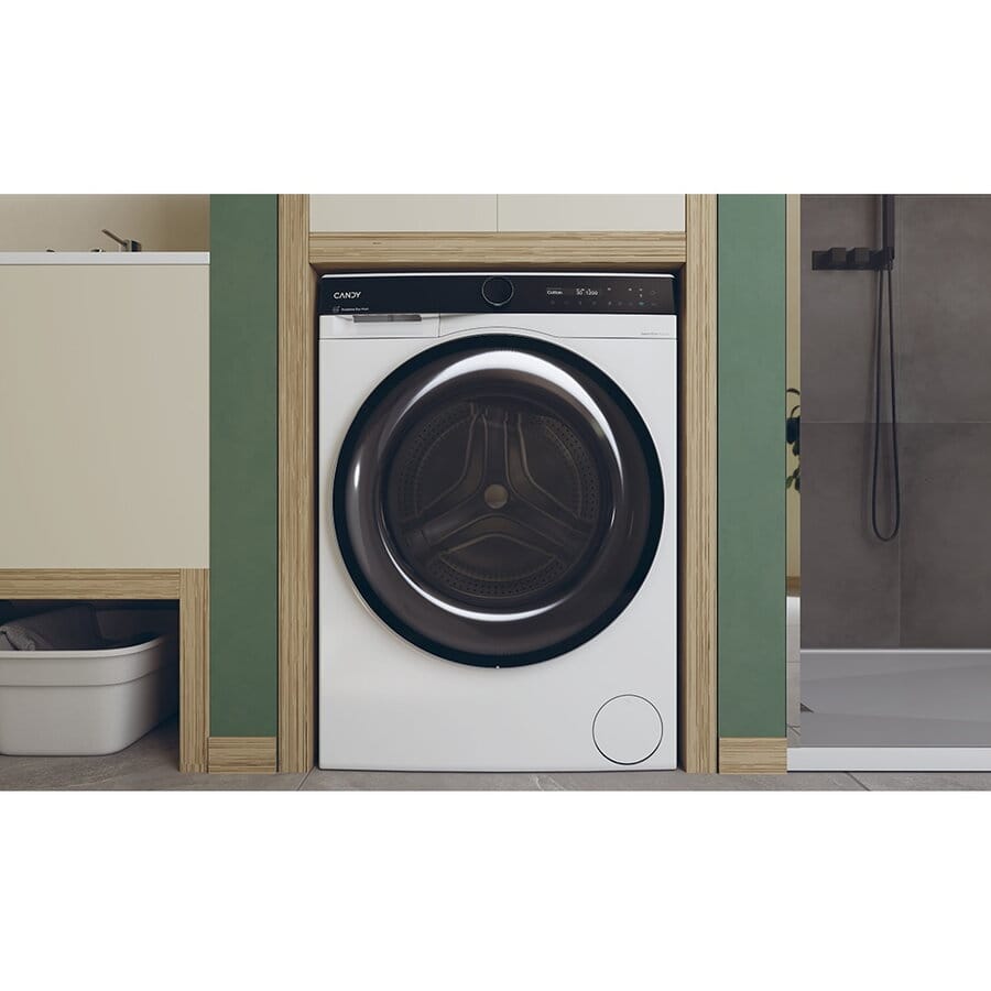 Candy Masina de spalat rufe Masina de spalat rufe Candy BS 49SB8-S | 9kg, 1400rpm, A, WiFi, Alb, 60x52x85cm