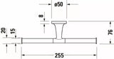 Duravit Accesorii baie Suport Hartie Igienica Duravit 0099383400 | Dublu, Auriu Lucios, Montare Perete