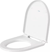 Duravit Capac WC Capac WC Duravit 0020790000 | Soft Close, Balamale Inox, Dreptunghiular, Alb