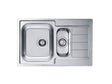 PC-Doc.ro Chiuveta bucatarie Chiuveta Alveus LINE 70 Linen 1082456 | Inox, 2 Cuve, 790x500mm, Stanga