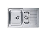 PC-Doc.ro Chiuveta bucatarie Chiuveta Alveus LINE 70 Linen 1082456 | Inox, 2 Cuve, 790x500mm, Stanga