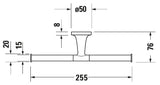 Duravit Accesorii baie Suport Hartie Igienica Duravit 0099380400 | Dublu, Perete, Bronz Mat