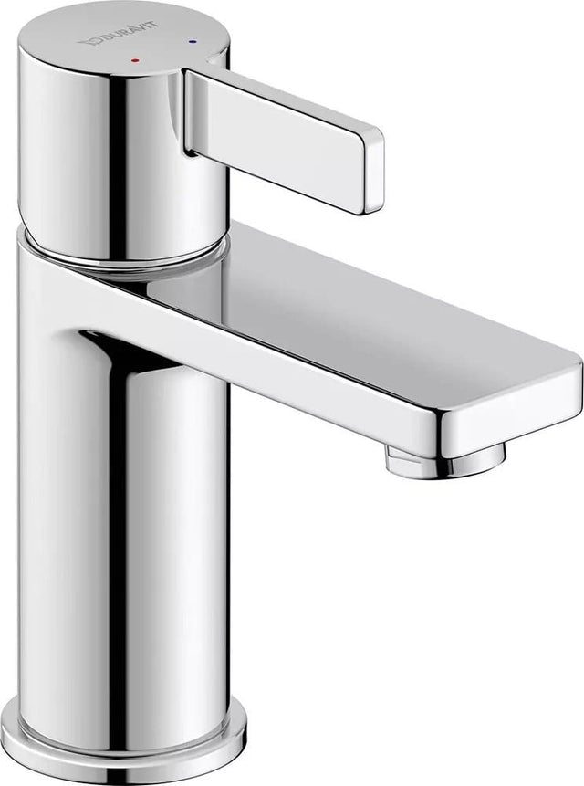 Duravit Baterie lavoar Duravit, D-Neo Single lever basin mixer S, monocomanda, marime S, cartus ceramic, fara set de evacuare, crom