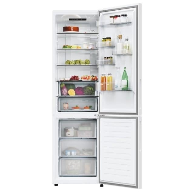 Candy Combina frigorifica Combina Frigorifica Candy ECN2CQTEW206 | 409L, No Frost, H 205cm, Clasa E, Wi-Fi, 59.5x66.7x205cm