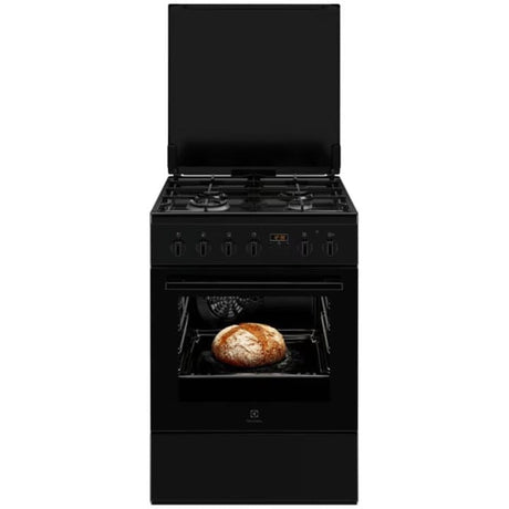 Electrolux Aragaz Aragaz Electrolux LKK664222K | mixt, SteamBake, 4 arzatoare, Gaz + Electric