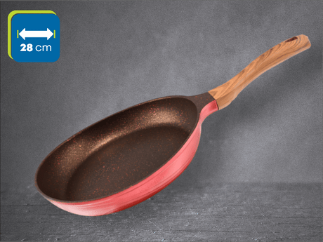 NeoKlein Tigaie Tigaie NeoKlein FP28-Cherry | 28cm, Cherry, Antiaderent, Aluminiu