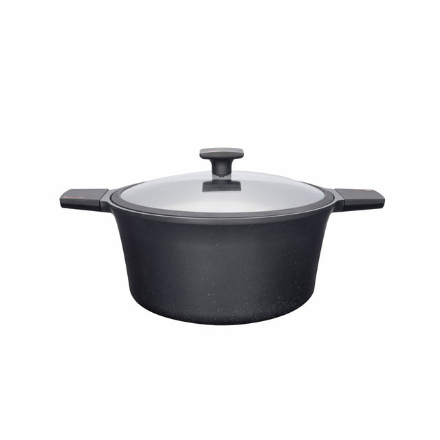 NeoKlein Oala Oala NeoKlein PHHO-CS24 | 24cm, Inductie, Capac Sticla, Neagra