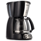 Daewoo Cafetiera Cafetieră Daewoo | 900W, 1.5L, Negru