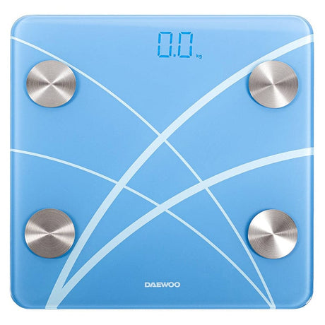 Daewoo Cantar corporal Cântar Corporal Daewoo D-DBS180B | 180kg, 3V, CR2032, Alb, Bluetooth