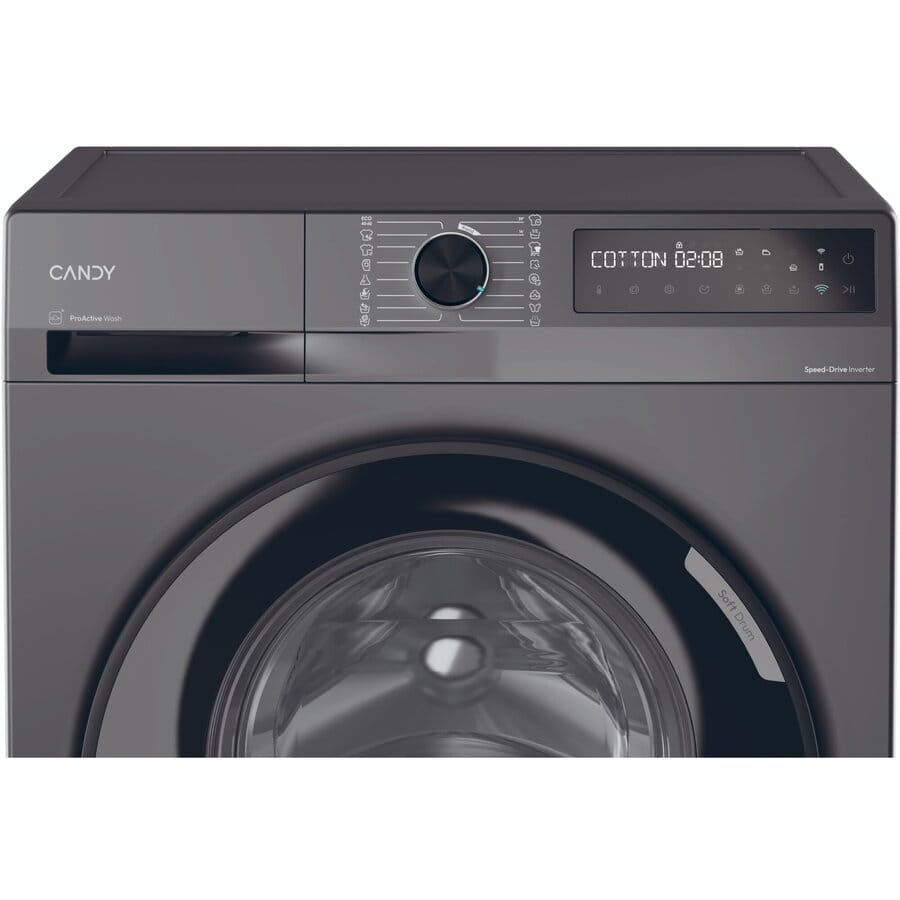 Candy Masina de spalat rufe Masina de spalat rufe Candy BR 410B8G-S | 10kg, 1400rpm, Clasa A, WiFi, 59.5x60.1x85cm
