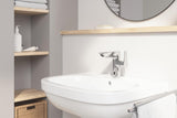 Grohe Baterie lavoar cu senzor infrarosu Grohe, Eurosmart OHM sensor basin 6V, hibrida, alimentare 6V, optiune operare manuala, mixare apa, cartus ceramic, program dezinfectie, crom