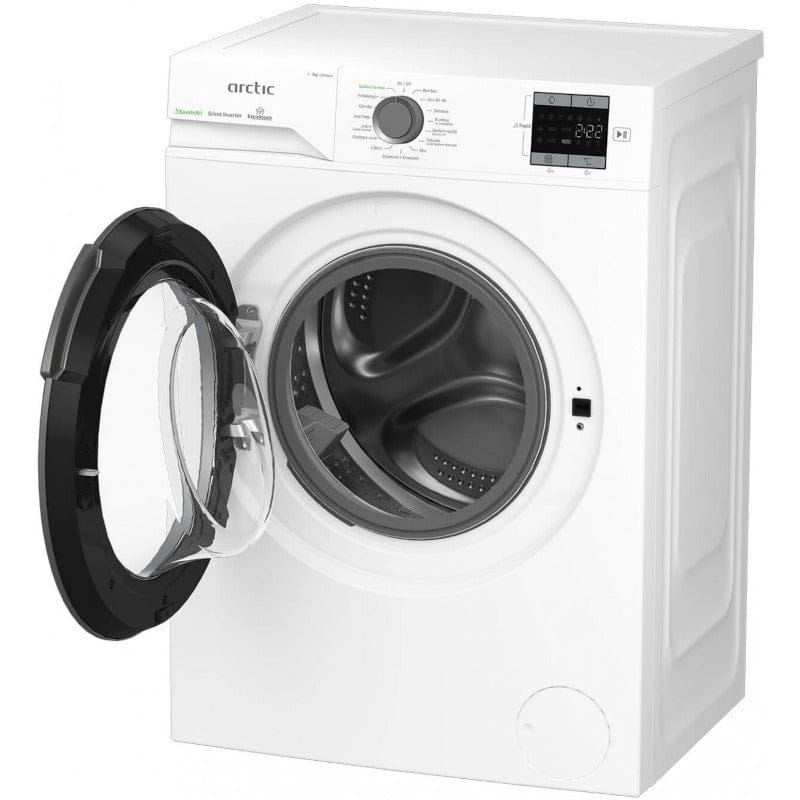 ARCTIC Masina de spalat rufe Masina de spalat rufe Arctic APLM1WFSU17210WG | 7kg, 1200rpm, Clasa A, Display, ExtraSteam, 60x49.6x84.5cm