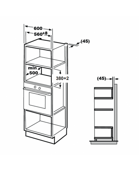 Beko Cuptor microunde Cuptor Microunde Incorporabil Beko BMGB25333BG | 25L, 900W, Grill 1000W, Touch Control