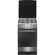 Hansa Aragaz Aragaz Hansa FCGX58099 | 50cm, 4 Arzatoare, Grill, 58L, Clasa A, Inox, 50x60x85cm