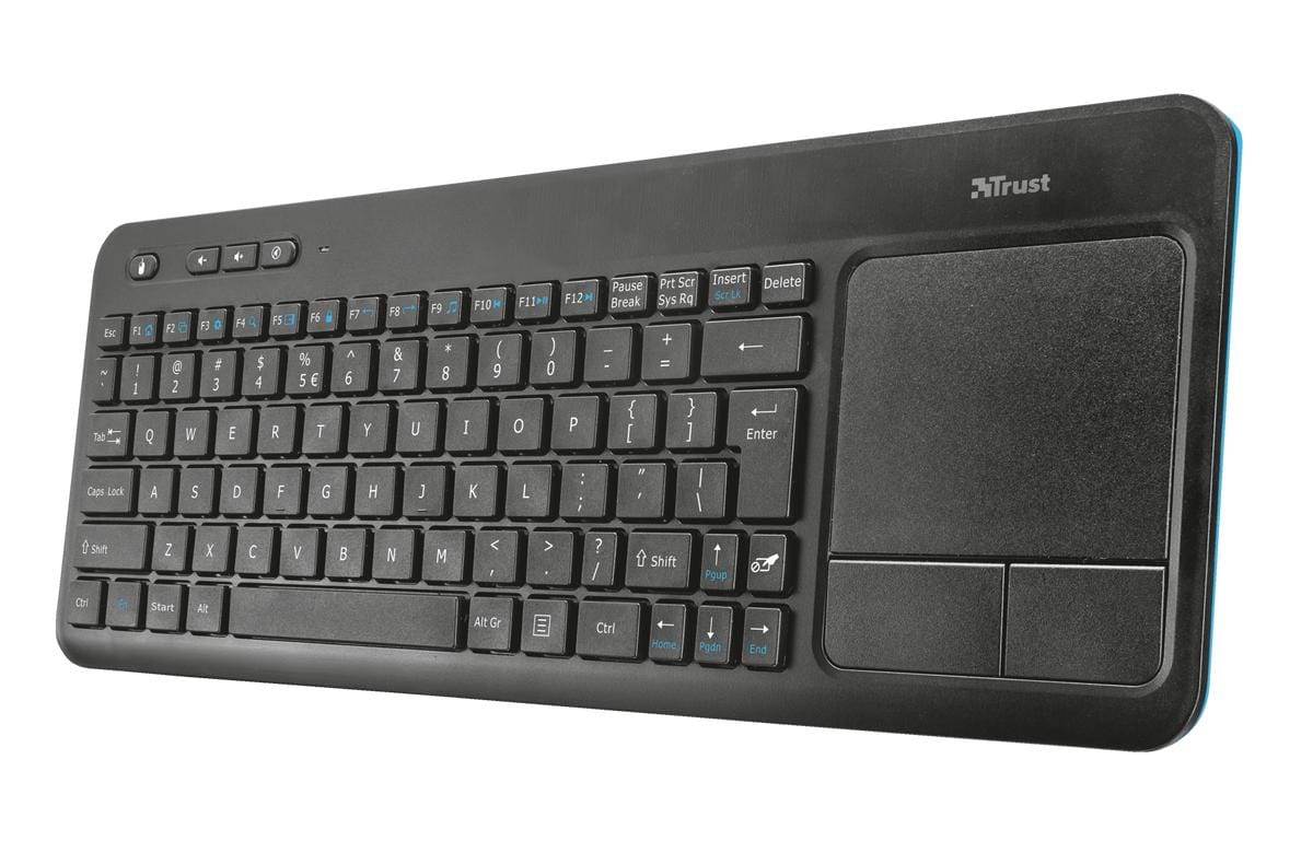 PC-Doc.ro Tastatura Tastatura Trust Veza 20960 | Wireless 2.4 GHz, Multimedia, 10m, Negru