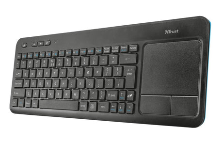 PC-Doc.ro Tastatura Tastatura Trust Veza 20960 | Wireless 2.4 GHz, Multimedia, 10m, Negru