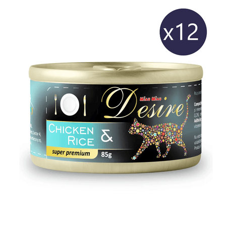 DESIRE Hrana umeda pisici Hrană Umedă Pisici DESIRE MF.10779 | Alb, 5G