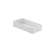 Roca Recipient accesorii Roca, Gama Onda, pe blat, 75x151x30, plastic, alb