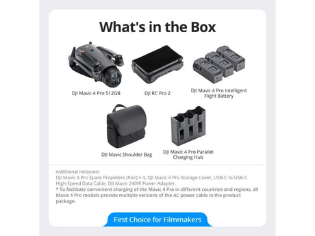 DJI Drona Dronă DJI CP.MA.00000847.02 | 512GB