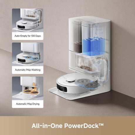 Dreame Aspirator robot Aspirator Dreame RLD31SE | 0.32L, Alb, Smart