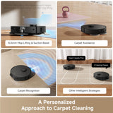 Dreame Aspirator robot Aspirator Dreame RLL77SE-BLACK | 0.395L, Negru, Smart