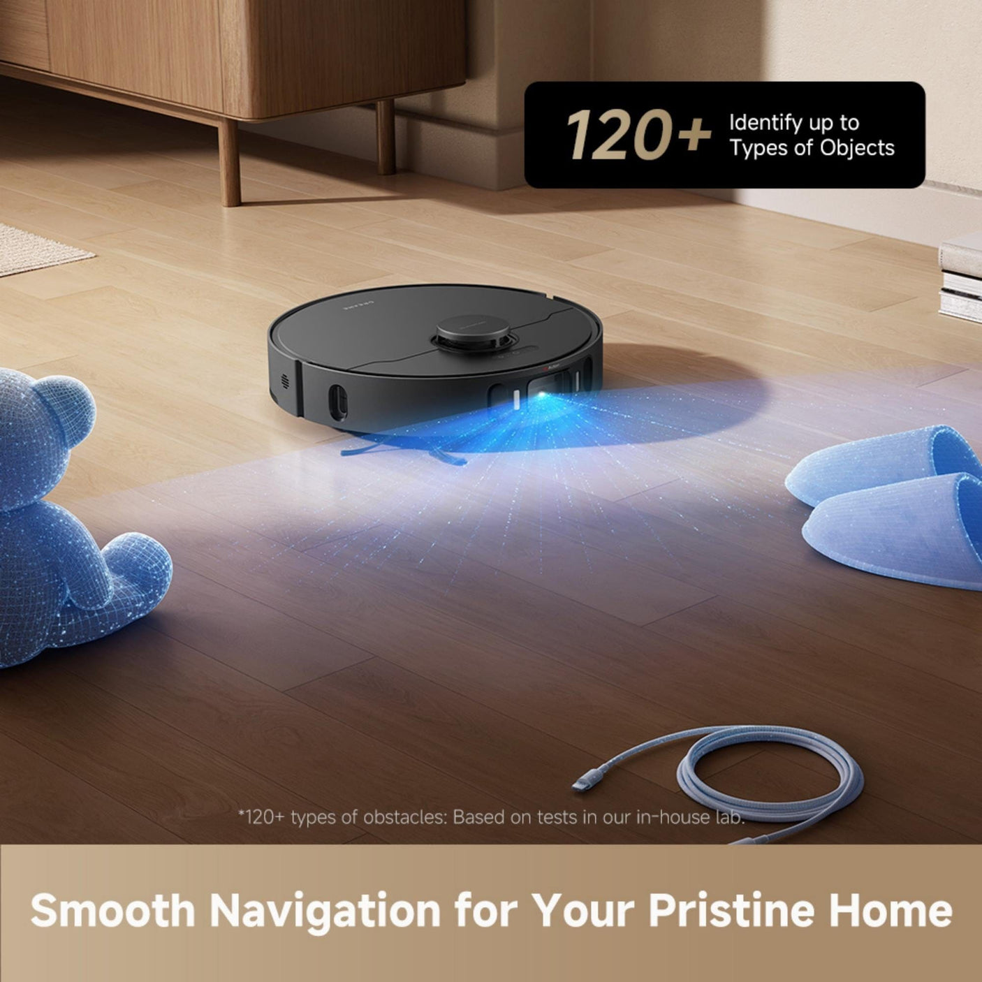 Dreame Aspirator robot Aspirator Dreame RLL77SE-BLACK | 0.395L, Negru, Smart