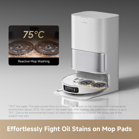 Dreame Aspirator robot Aspirator Robot Dreame RLL77SE-WHITE | 0.3L, Smart, Alb