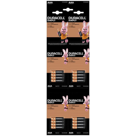 Duracell Baterie Baterie Duracell DUR-MN2400-16 | 1.5V, AA, 16, Roșu