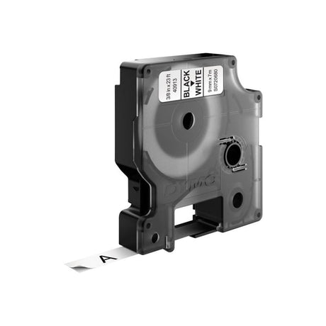 Dymo Bandă etichetare DYMO 40913 (S0720680), alb/negru, text negru pe fond alb, pentru imprimante DYMO compatibile