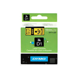 Dymo Dymo Schriftband 45808 Yellow Gelb Black Schwarz (S0720880)