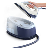 Philips Statie de Calcat PHILIPS Seria 3000, ,2400W, 350g/min, 1.4l, Talpa Ceramica, Alb-Mov