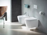 Duravit Capac WC Capac WC Duravit 0020110000 | ME by Starck Compact, Alb, Balamale Inox
