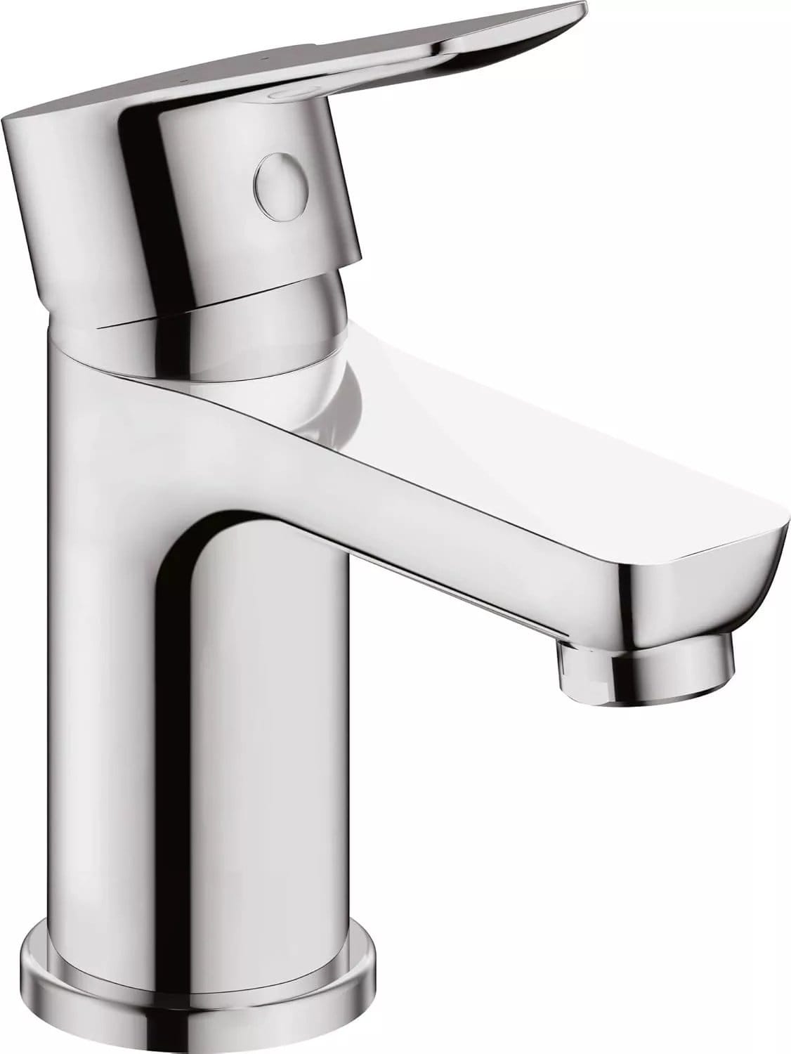 Duravit Baterie lavoar Duravit, A.1 Single lever basin mixer S, monocomanda, marime S, cartus ceramic, fara set de evacuare, crom