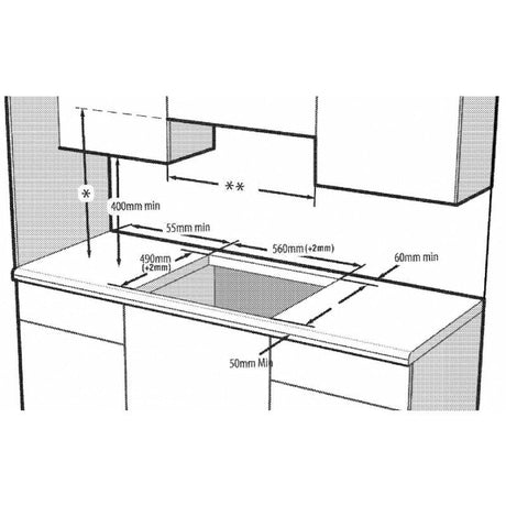 ARCTIC Plita incorporabila Plita Incorporabila Arctic ARSI6440MTB | Inductie, 60cm, 4 Zone, 7.4kW, Touch Control, Negru, 58x51x5.2cm