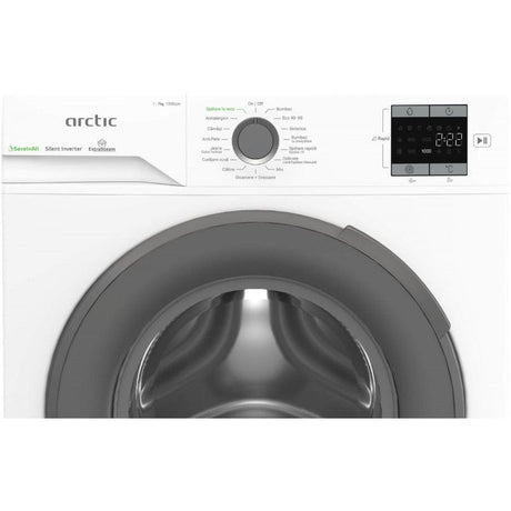 ARCTIC Masina de spalat rufe Masina de spalat rufe Arctic APLM1WFSU17210WG | 7kg, 1200rpm, Clasa A, Display, ExtraSteam, 60x49.6x84.5cm