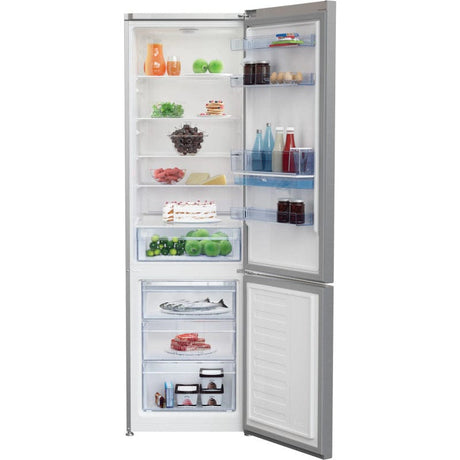 Beko Combina frigorifica Combina frigorifica Beko RCSA406K40DXBN | 362L, Dozator apa, No Frost, E, Metal Look, 59.5x67x202.5cm