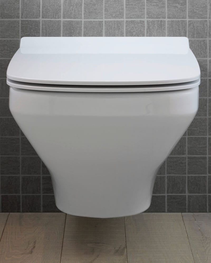 Duravit Vas wc + capac Duravit, Toilet wall-mounted DuraStyle,riml. Seat and cover with soft closure, suspendat, evacuare orizontala, cu capac (0063790000), soft close, alb