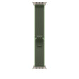 APPLE Apple Watch 49mm Green/Neon Trail Loop - S/M - Natural Titanium Finish
