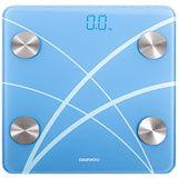 Daewoo SDA Cantar corporal Cantar Corporal Daewoo DBS180B | Bluetooth 4.0, 180kg, Sticla 6mm, LED