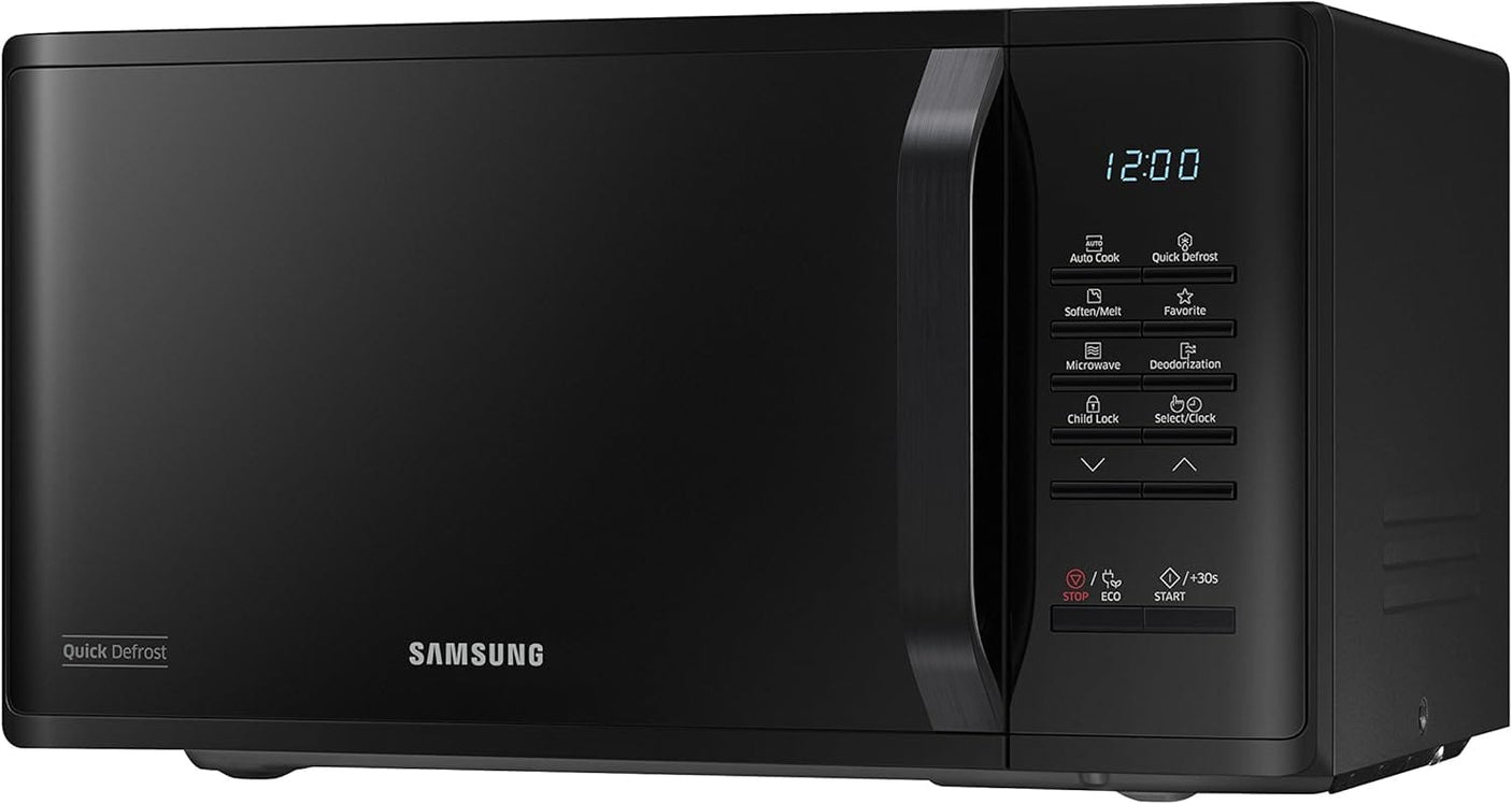 Samsung Cuptor microunde Cuptor cu microunde Samsung MS23K3513AK/OL | 23L, 800W, Quick Defrost, Negru