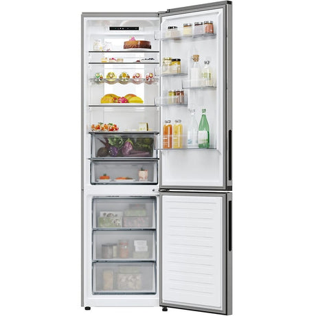 Candy Combina frigorifica Combina Frigorifica Candy ECN4CQTEX206 | 409L, 205cm, No Frost, Clasa E, Inox, 59.5x66.7x205cm