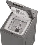 CANDY Masina de spalat rufe cu incarcare verticala Candy, 8 kg, 1200 RPM, Display 3D, Wifi,Mix Power Systems, Gentle touch opening, Clasa D, Antracit